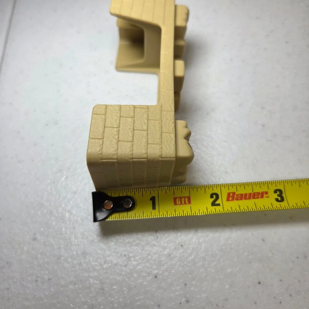 Fisher-Price Thomas Friends TrackMaster Bridge Riser Supports Tan 4pc Set 2009‎